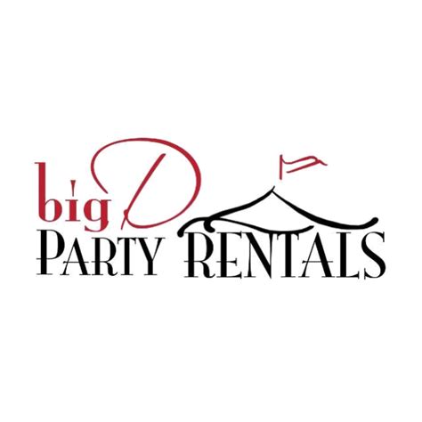 Big d party rentals - Event rentals including tents, tables, chairs, wedding arches & chuppahs, dance floors, farm tables and more for your big event. We offer event rentals, wedding rentals, and more for your big day. We service the Houston TX area. Not every event is a 1,000 person corporate event or elaborate wedding. We service small, simple events with ...